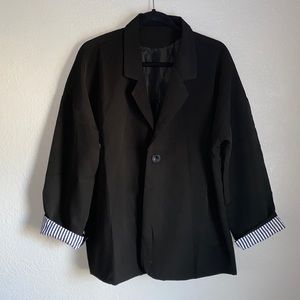 Black Lightweight Blazer